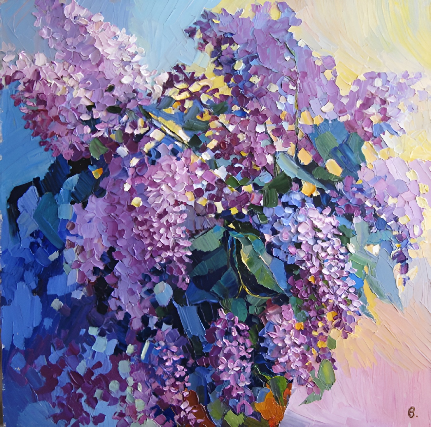 Вера Милованова «Сирень». vera-art.ru